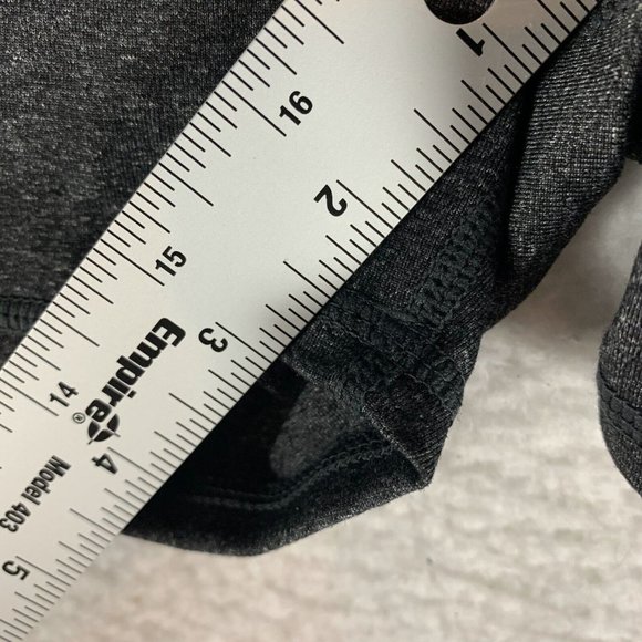 Body Biker Shorts Women Small Gray Polyester Stretch Elastic Waist Pull On 7538 - Picture 6 of 9